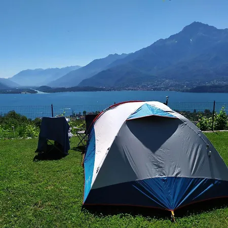Campingplatz Camping Colle Vento Domaso